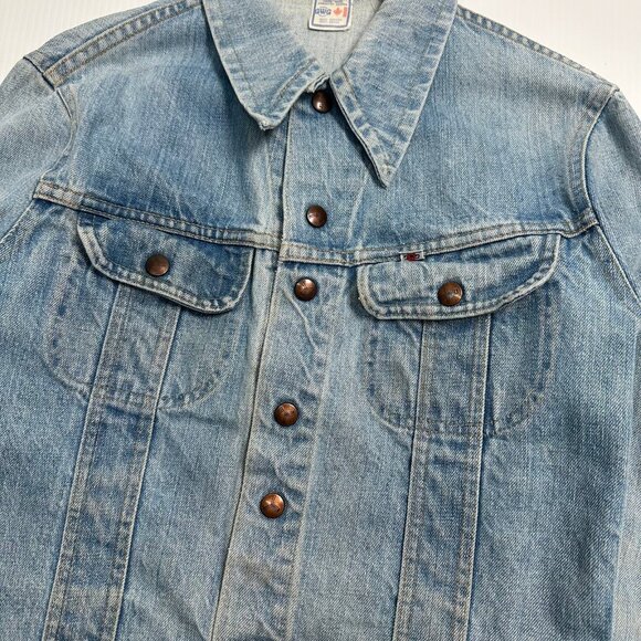 Vintage GWG Light Wash Denim Jacket Women's M - Picture 3 of 5